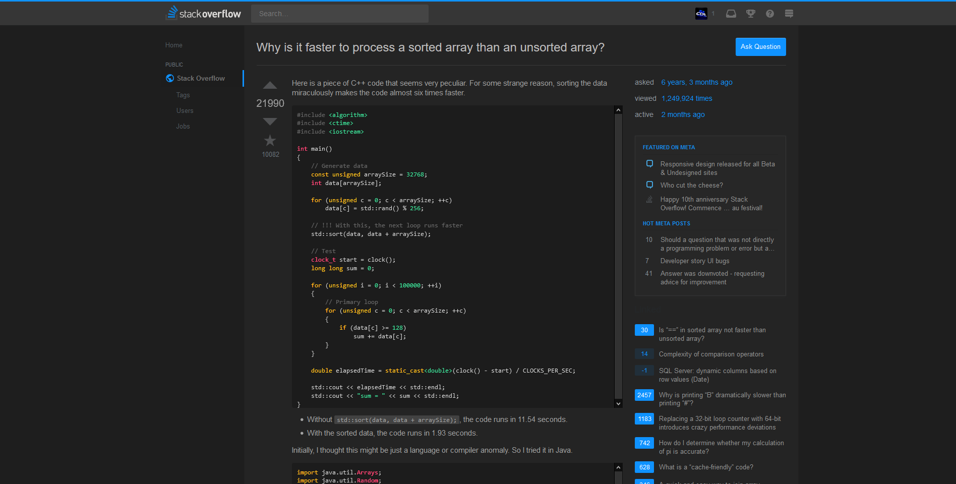 StackOverflow Neon, but also for StackExchange