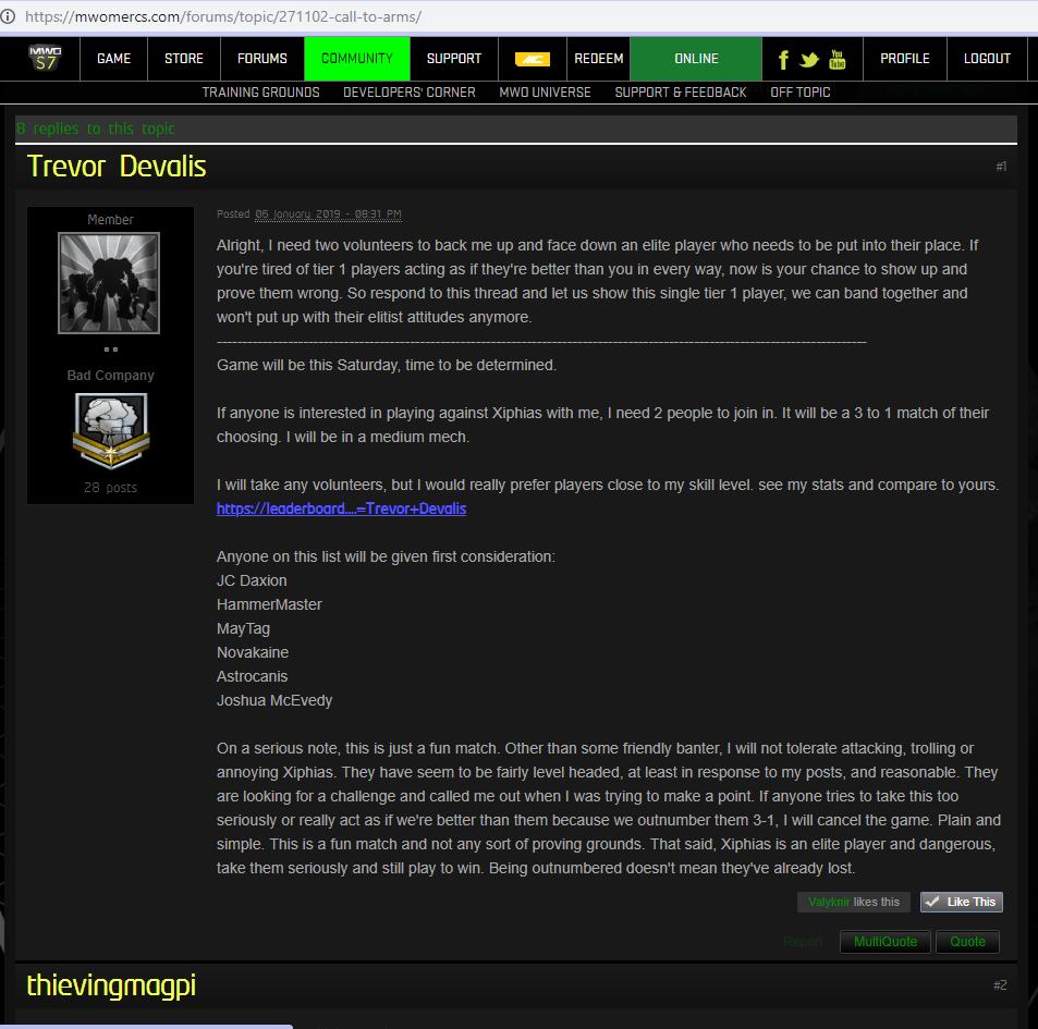 MWOmercs.com dark&green