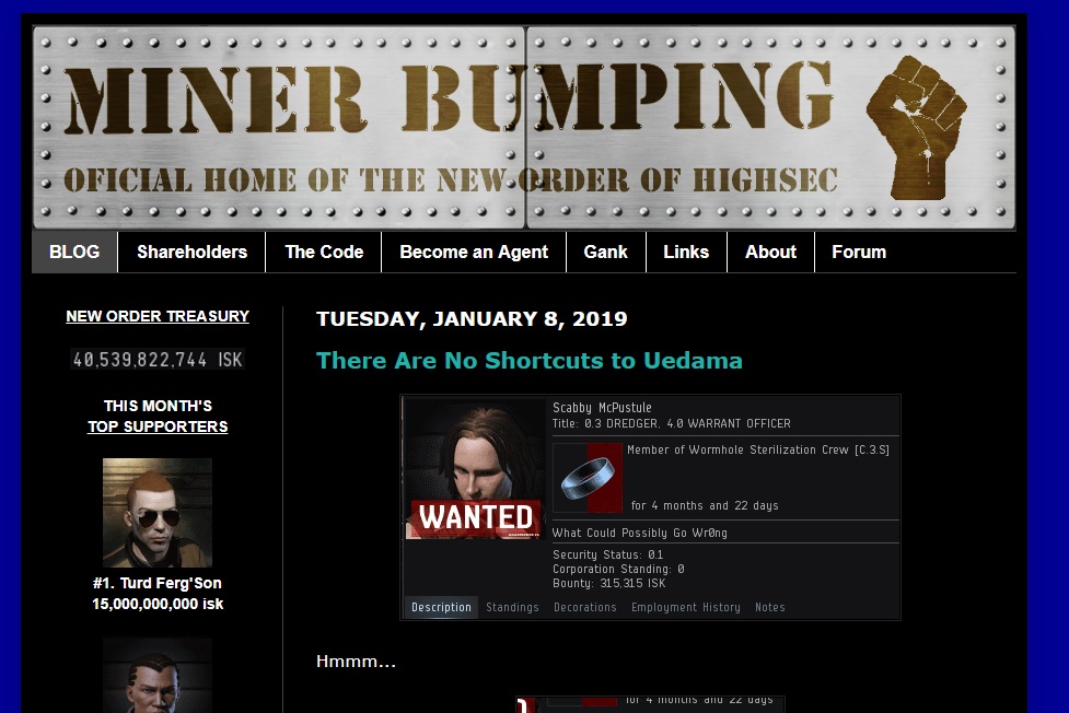 MinerBumping.com Dark Style