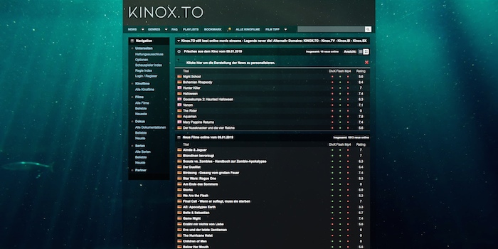 KinoX "Dive Deep" Theme