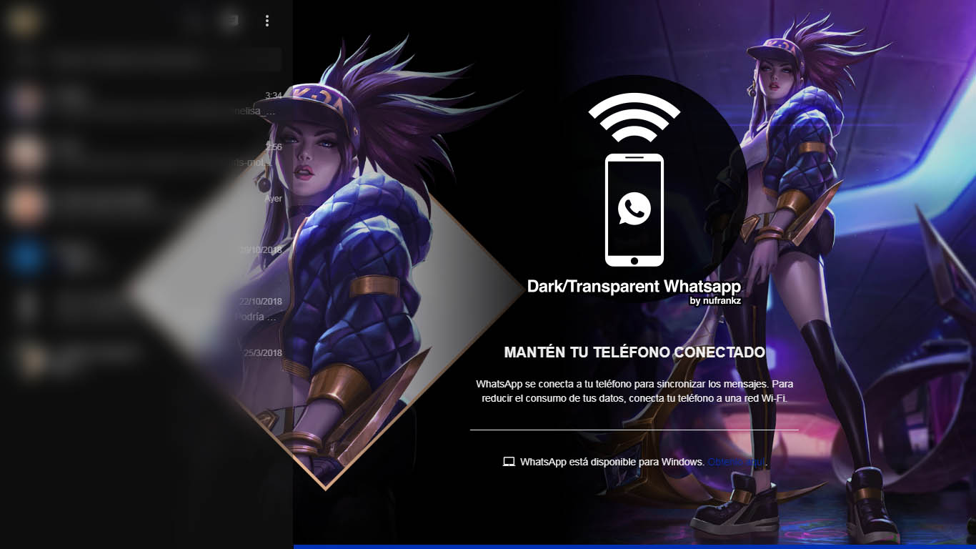 Whatsapp KDA pop/star Akali