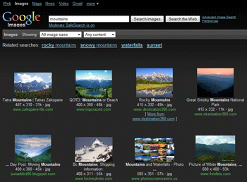 Google Images Dark Plus