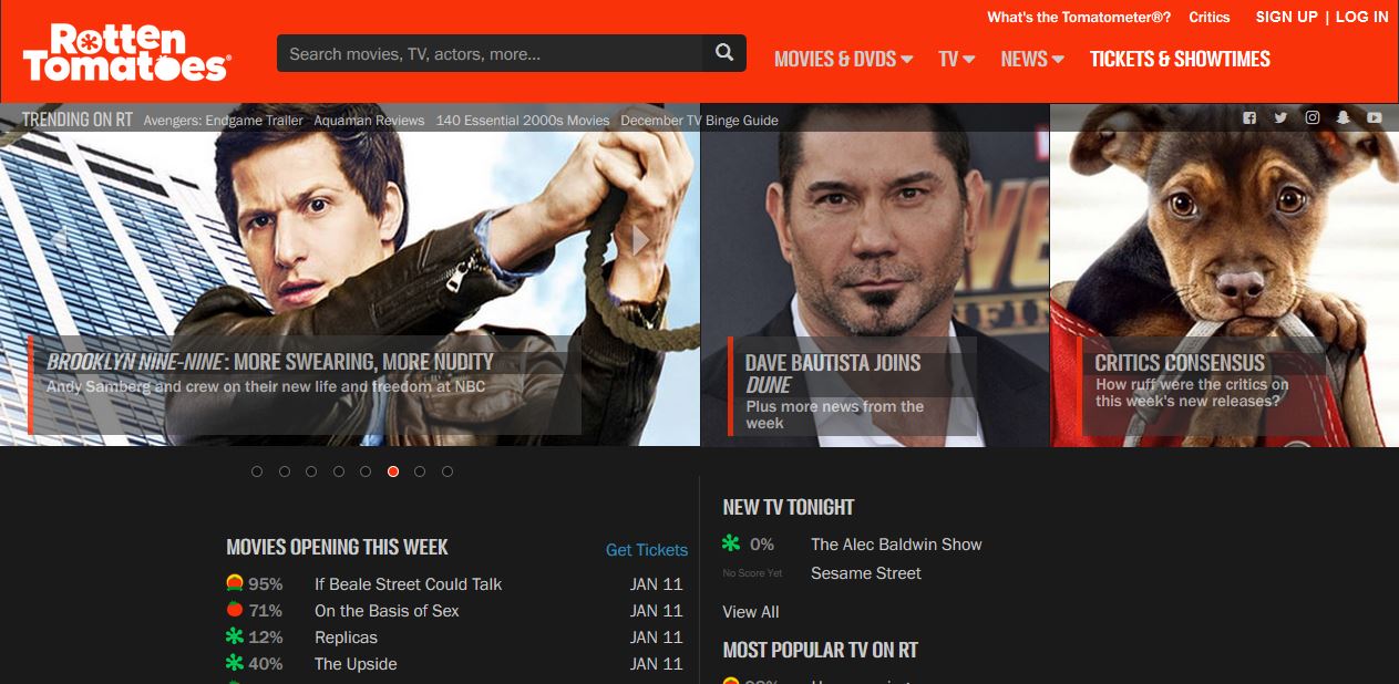 Rotten Tomatoes - dark