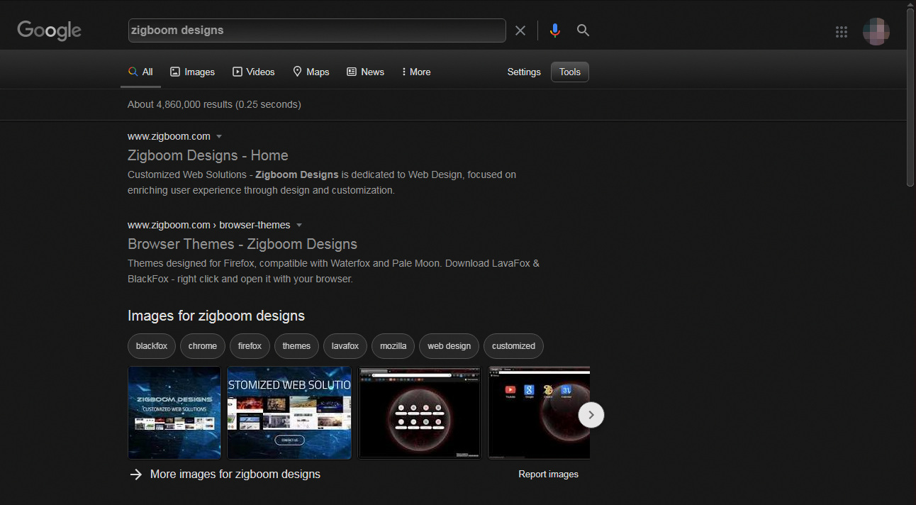 Darker Scrollbar for Google Chrome