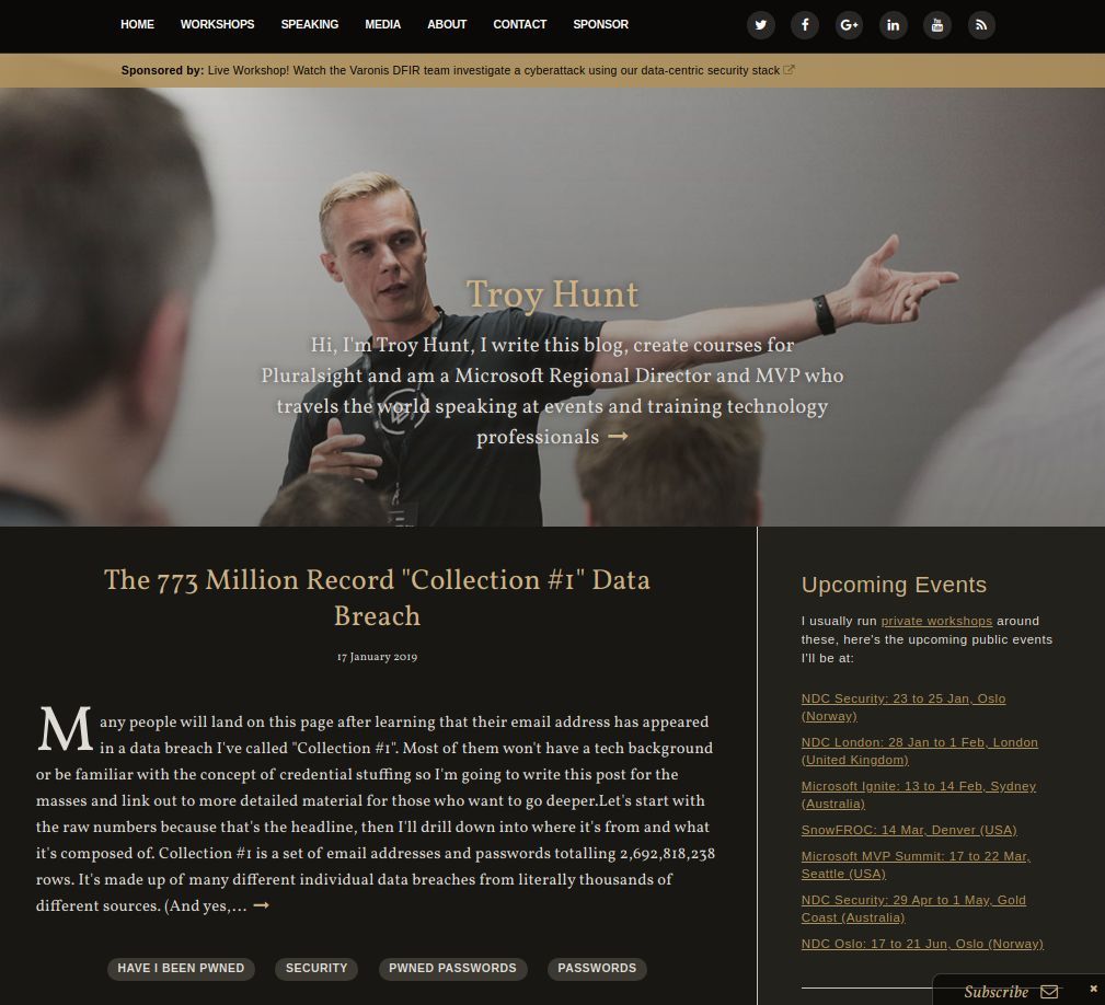 troyhunt.com dark theme