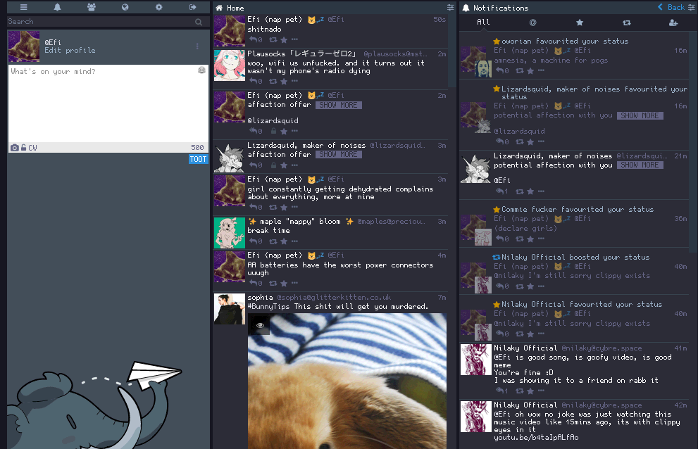 Masto fixed-width font theme