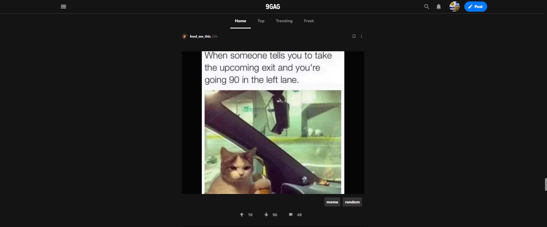 Clean Centered 9GAG