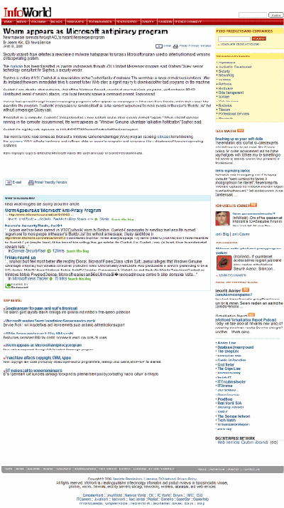 Infoworld.com - adblocked