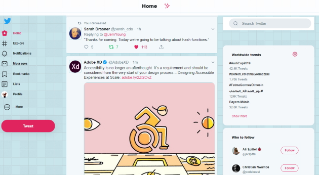 New Twitter Prettyfied