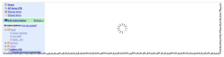 Website :: Google - Reader