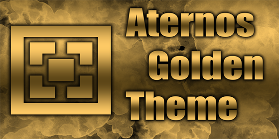 Aternos Golden Theme