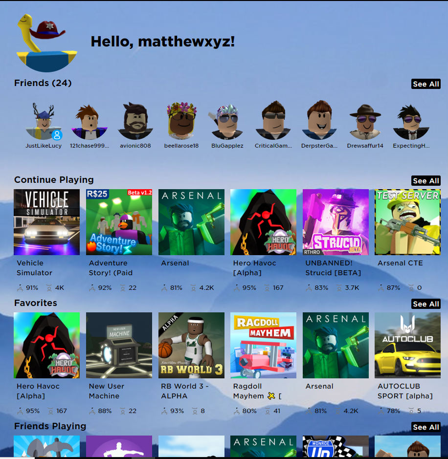 Nature Background Roblox Theme