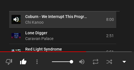 YouTube Music: always show volume slider