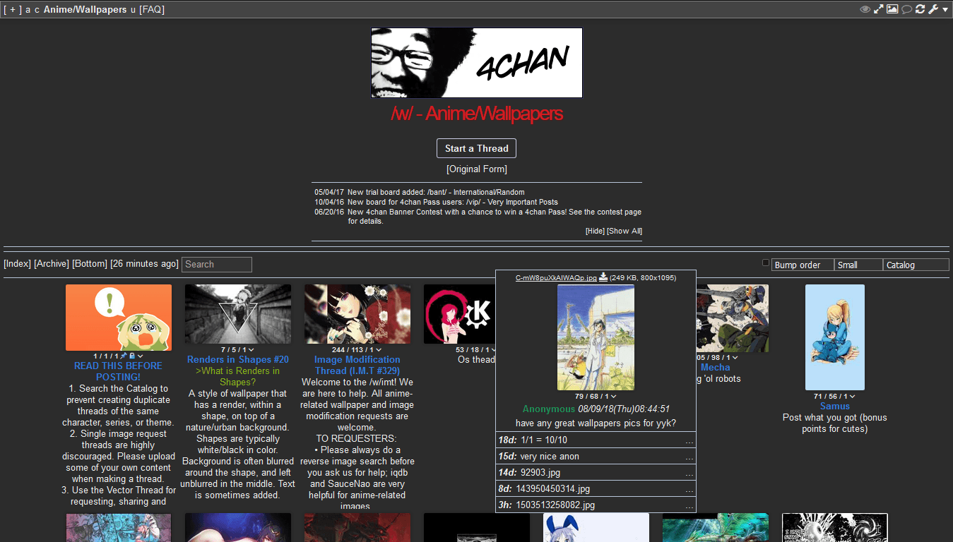 4chan Simple Dark Reborn Reborn