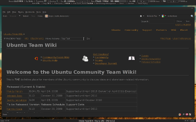 Ubuntu Wiki Dark (tjW)