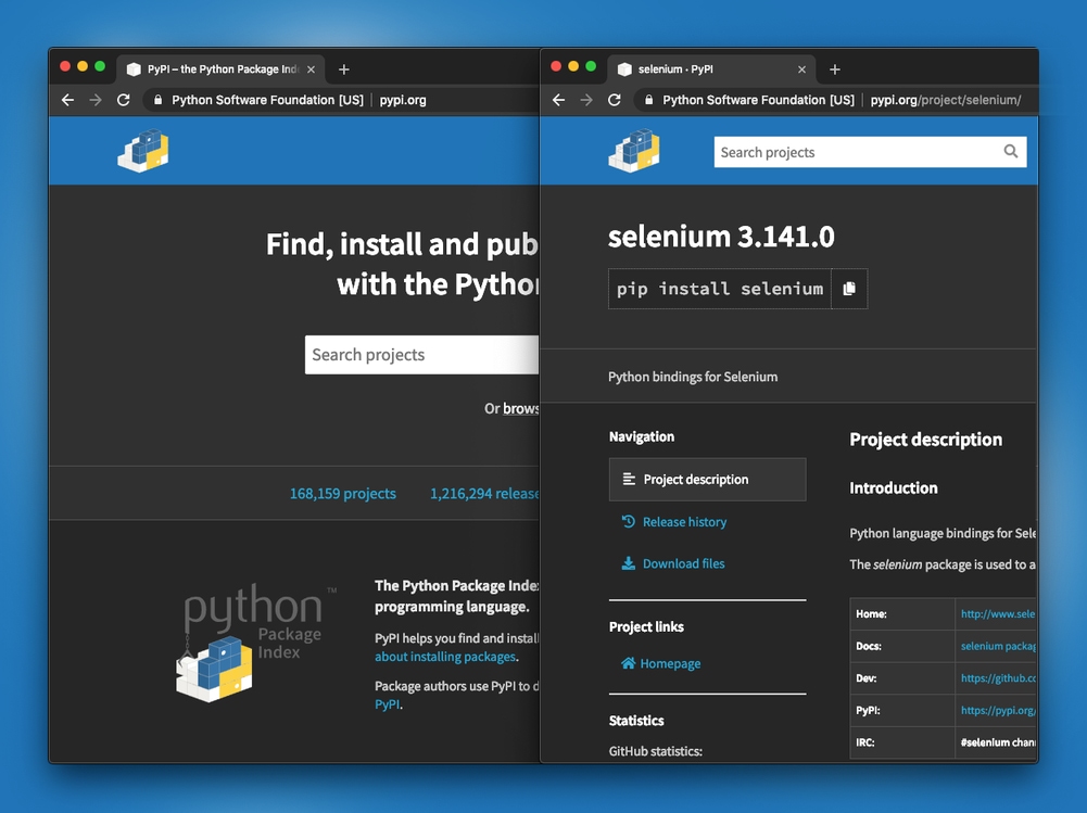 PyPI Dark