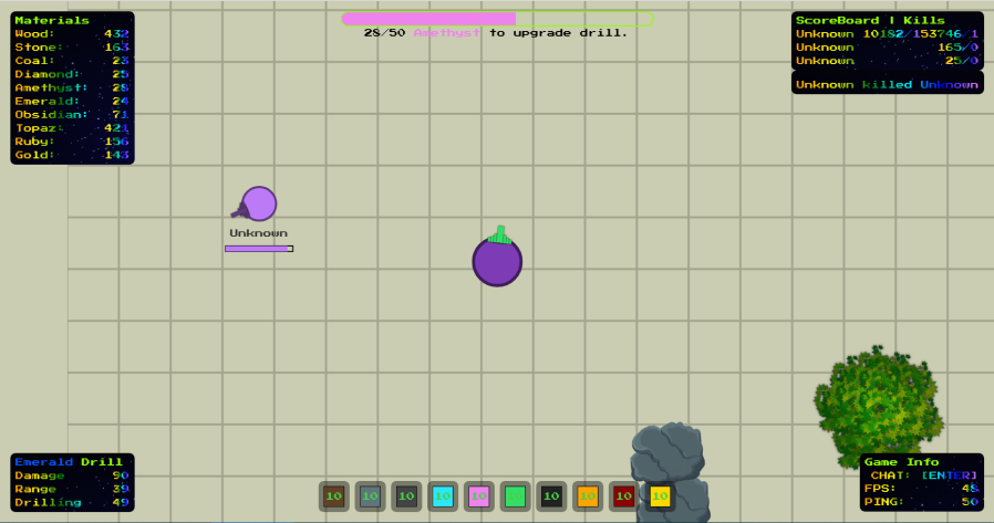drillz.io animated rainbow styles
