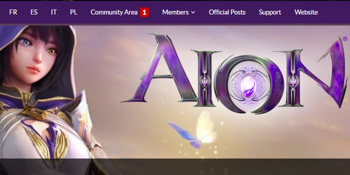 Aion Gameforge Dark-Purple