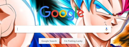 Goku Super Google Theme