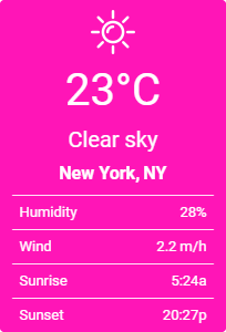 weather for android