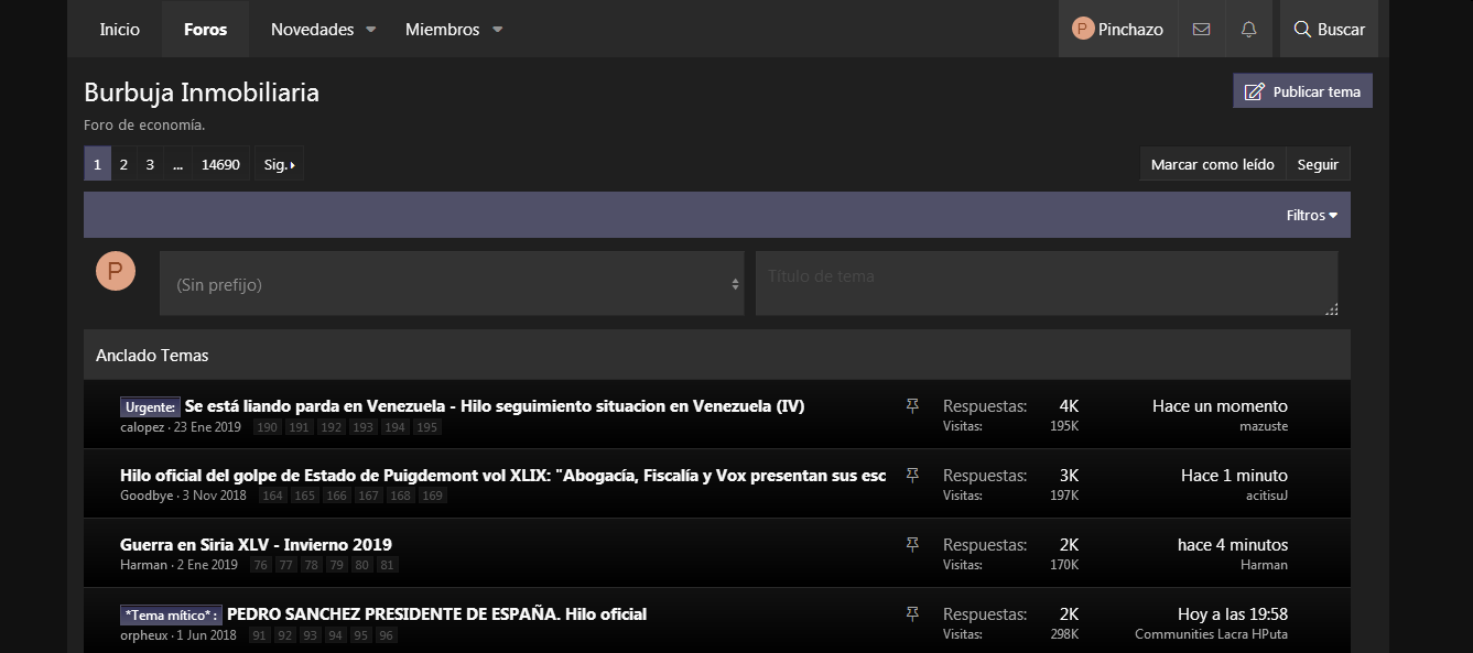 Mejoras para el modo oscuro