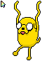 cute jake from adverture time cursor