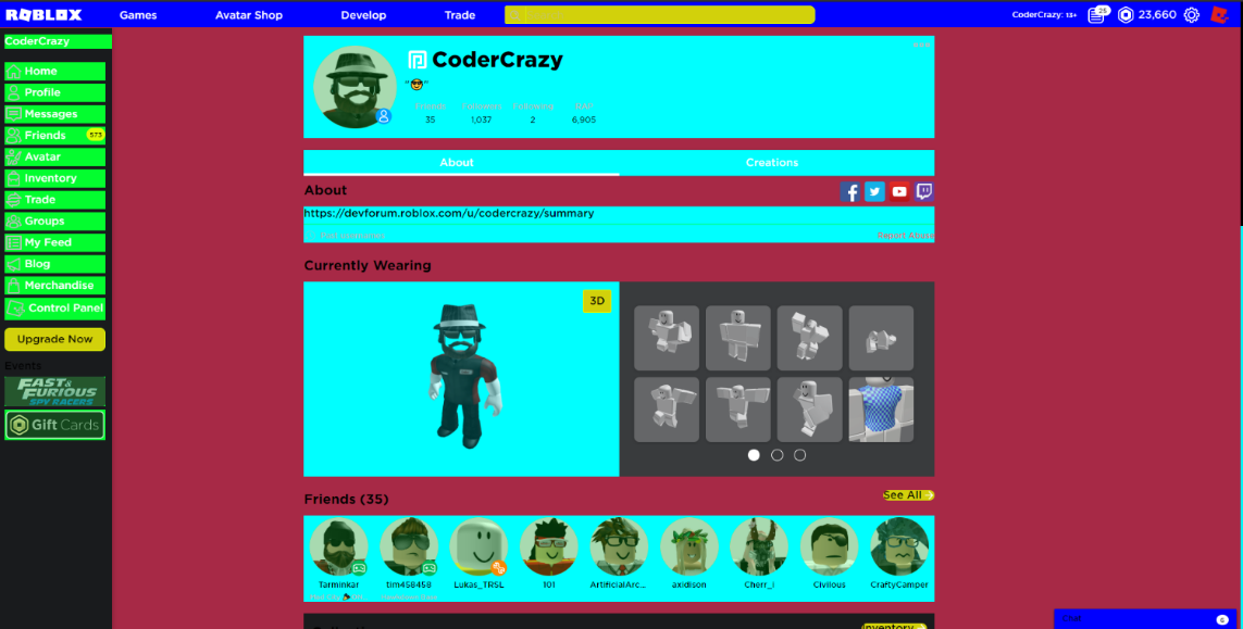 horrible roblox theme