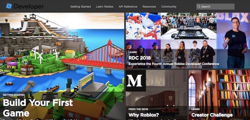 Roblox Developer Hub Dark Theme