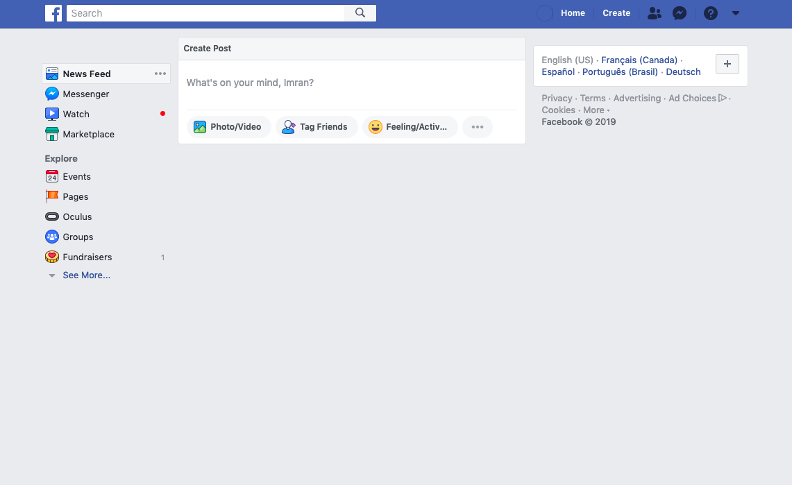 Facebook Hide News Feed, Stories, Notifications