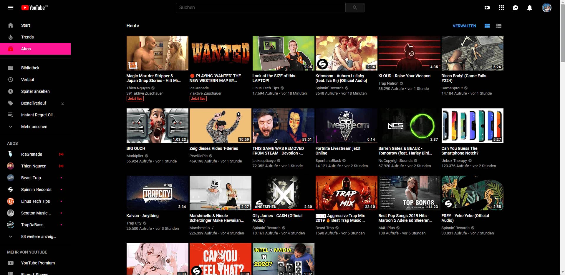 Real Dark Mode [Youtube]