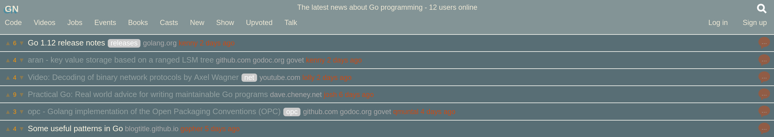 Golang News