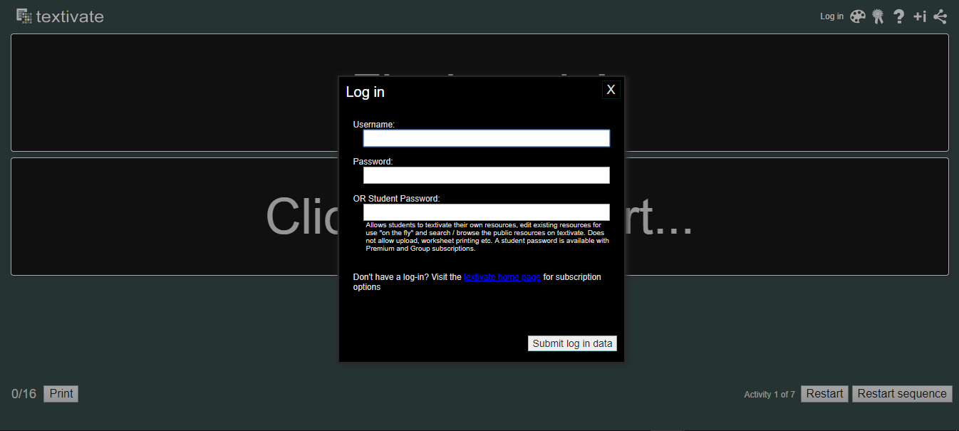 Dark mode for www.textivate.com (v1.0.1)