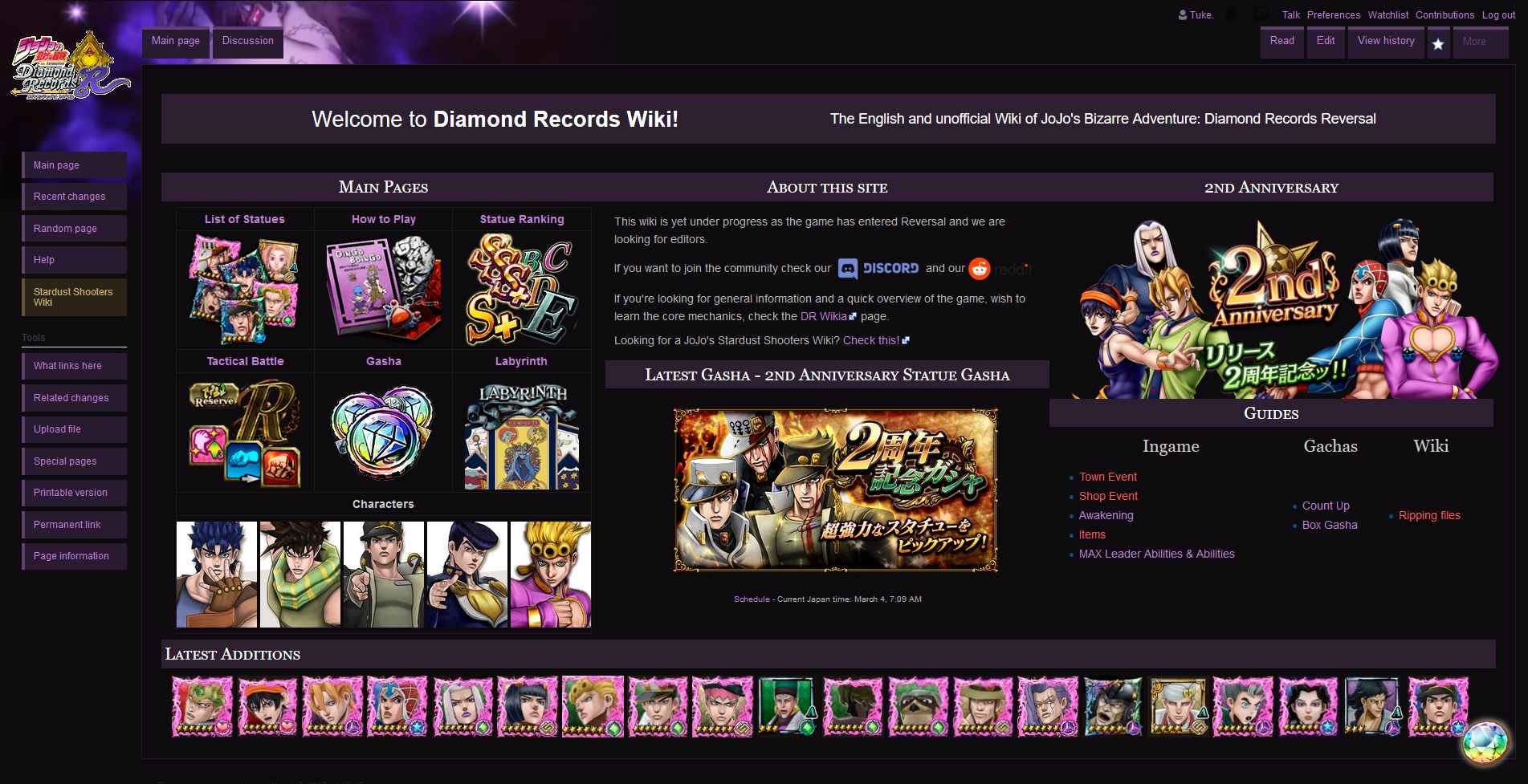 JJDR Wiki - Night Mode
