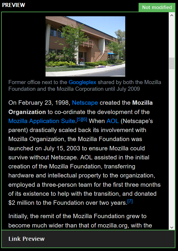 IV Preview Window Dark