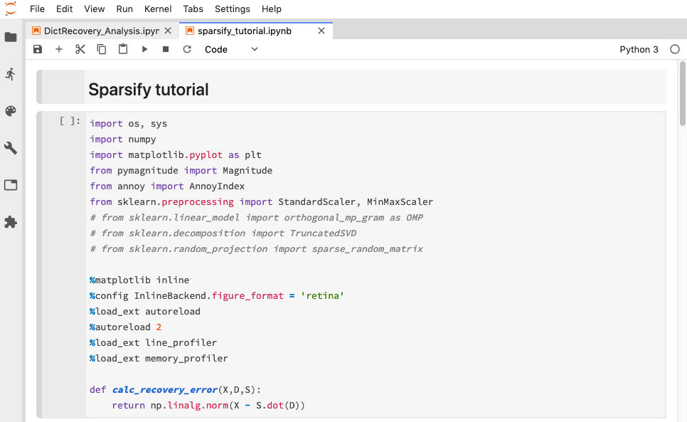 Jupyter Lab - Safari Light Theme
