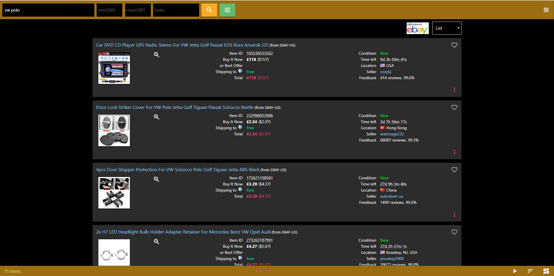 Geo-Ship Dark Mode