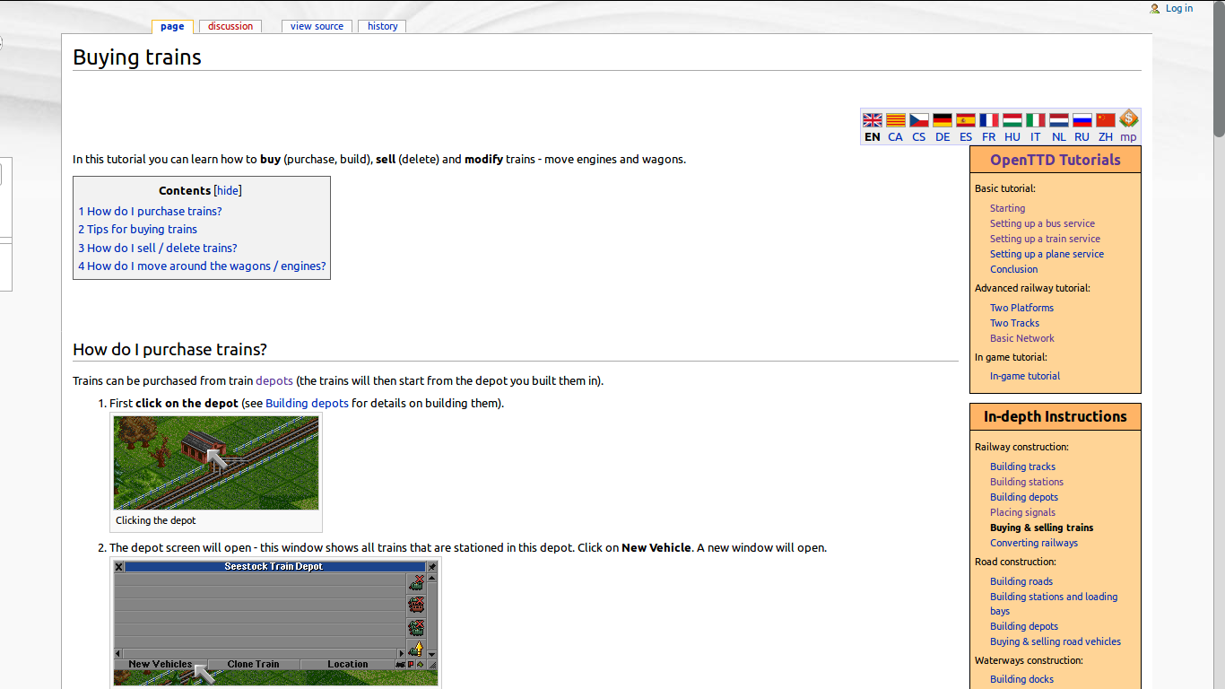 Hide left MediaWiki panel on OpenTTD Wiki