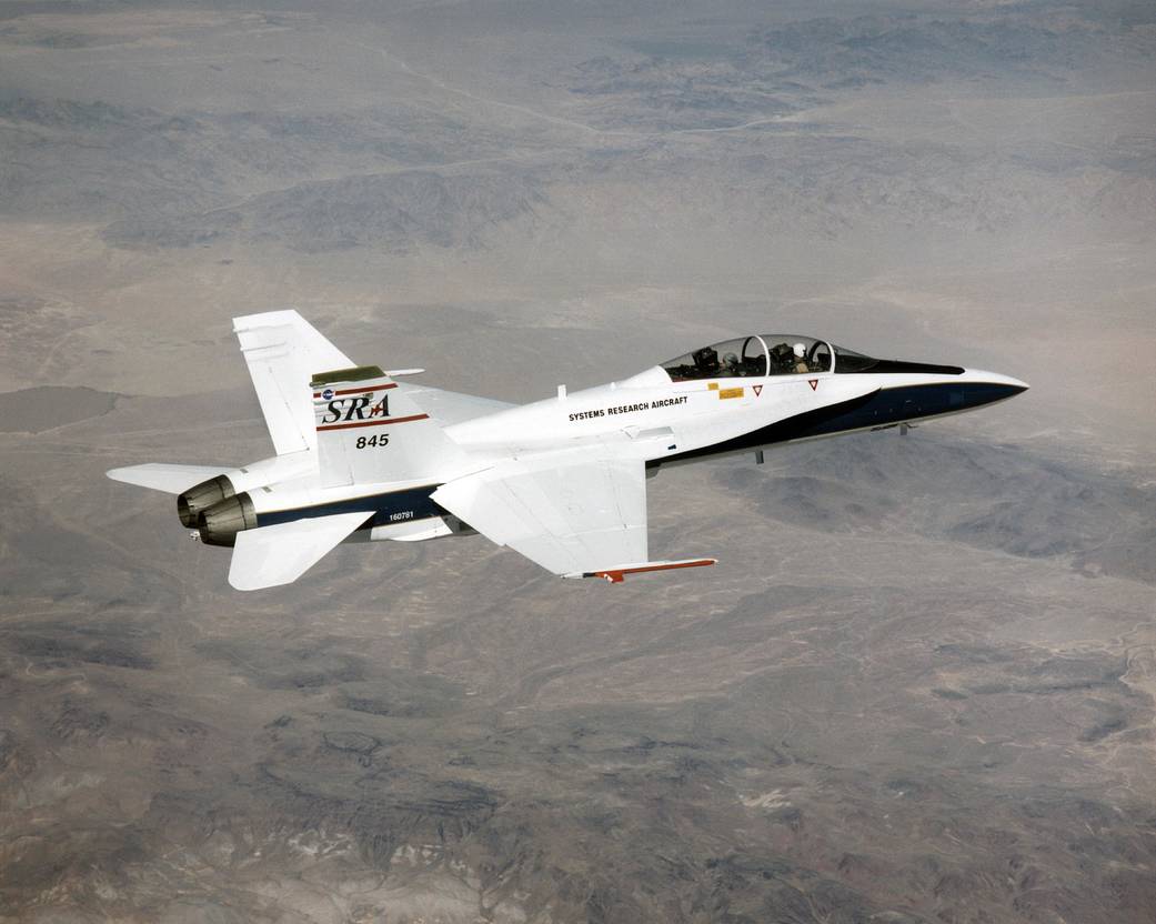 nasa's f/a 18 hornet