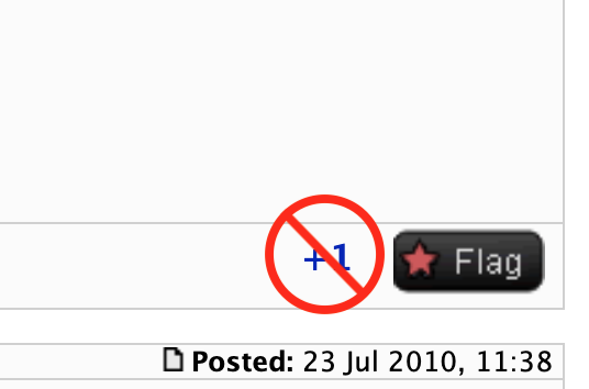 Beechtalk - hide likes on posts