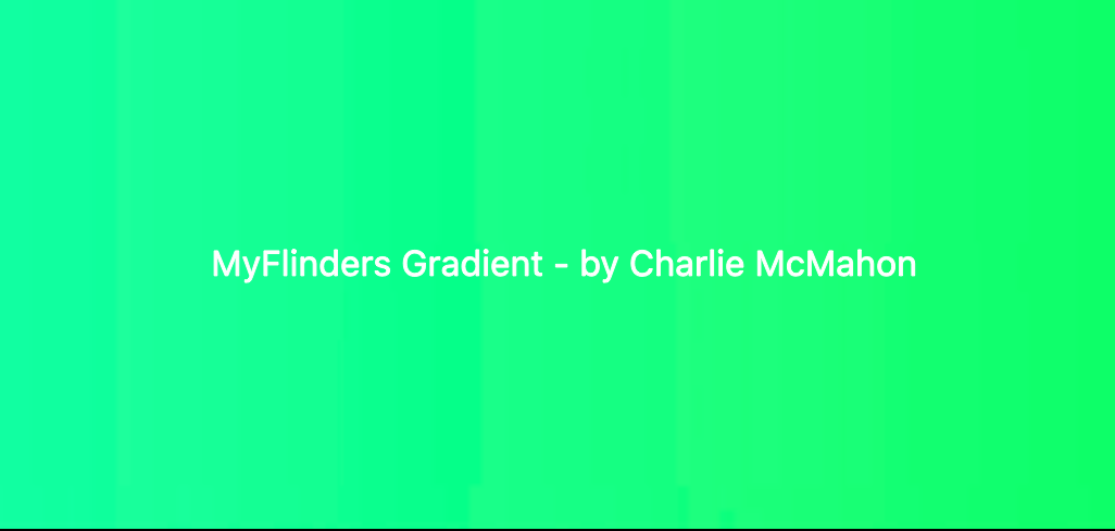 MyFlinders Rainbow Gradient