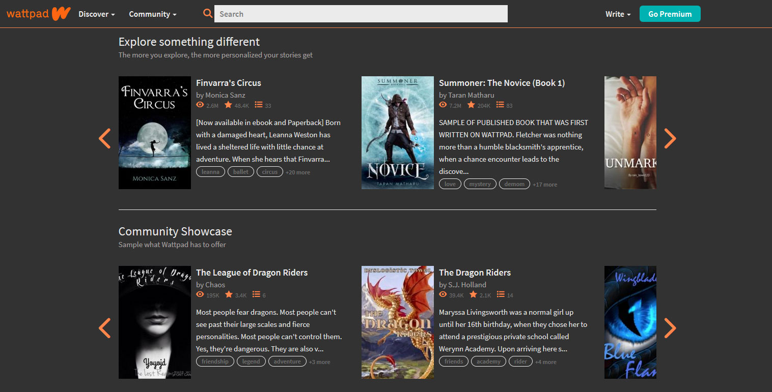 Wattpad Nightmode