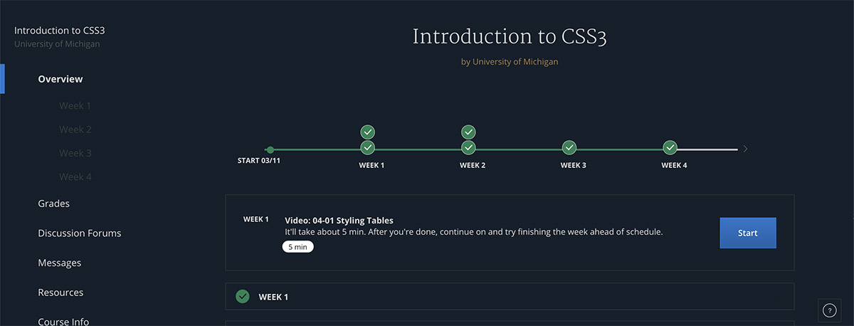 Coursera.org Dark