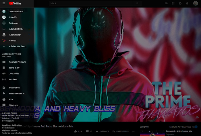 Real Dark Mode Youtube