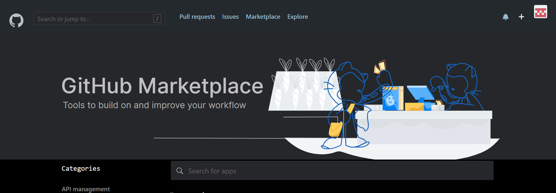 GitHub Ice Dark (fixed for marketplace)(not mine)