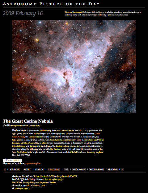 APOD Classy Palatino