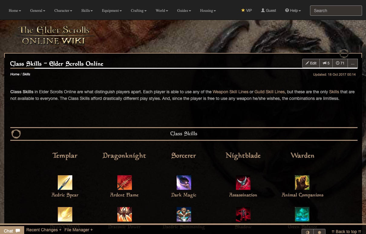 Hide Twitch Sidebar - ESO Wiki fextralife.com