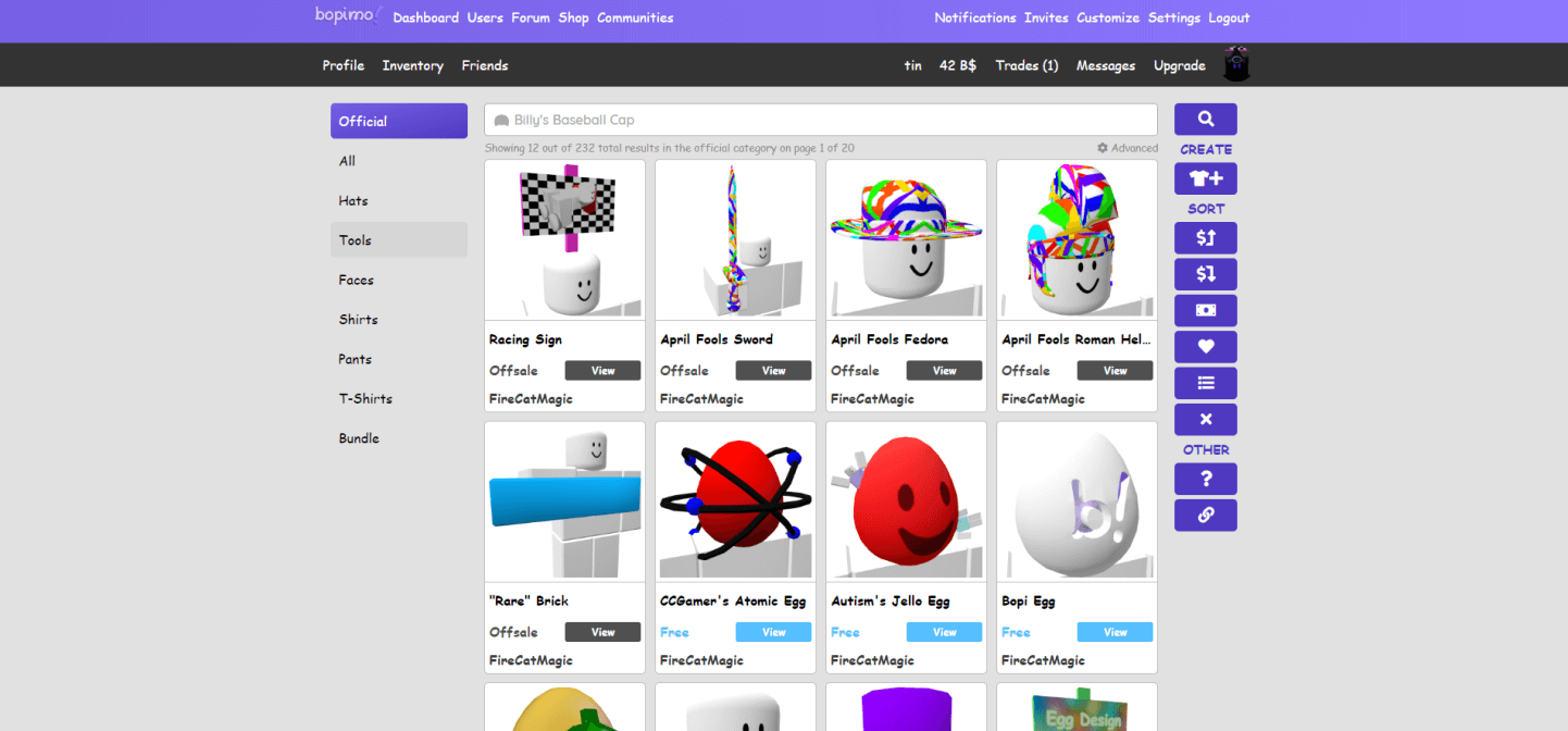 Bopimo Comic Sans Edition