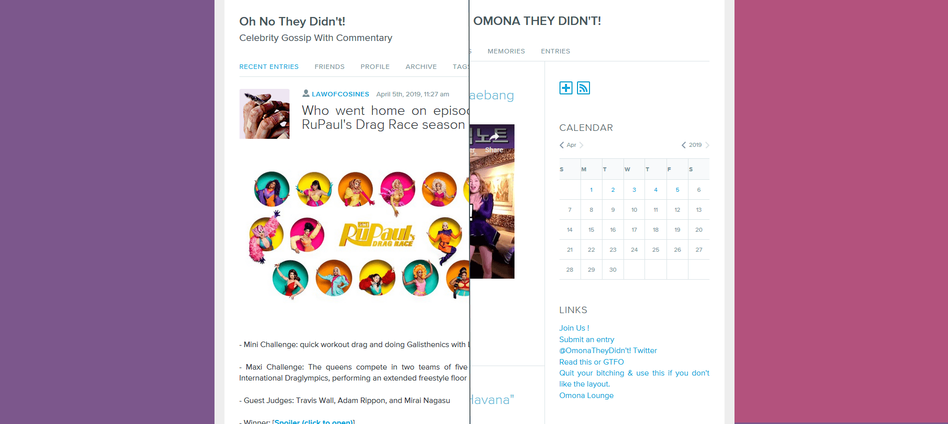 ONTD & OMONA - Readability Tweaks