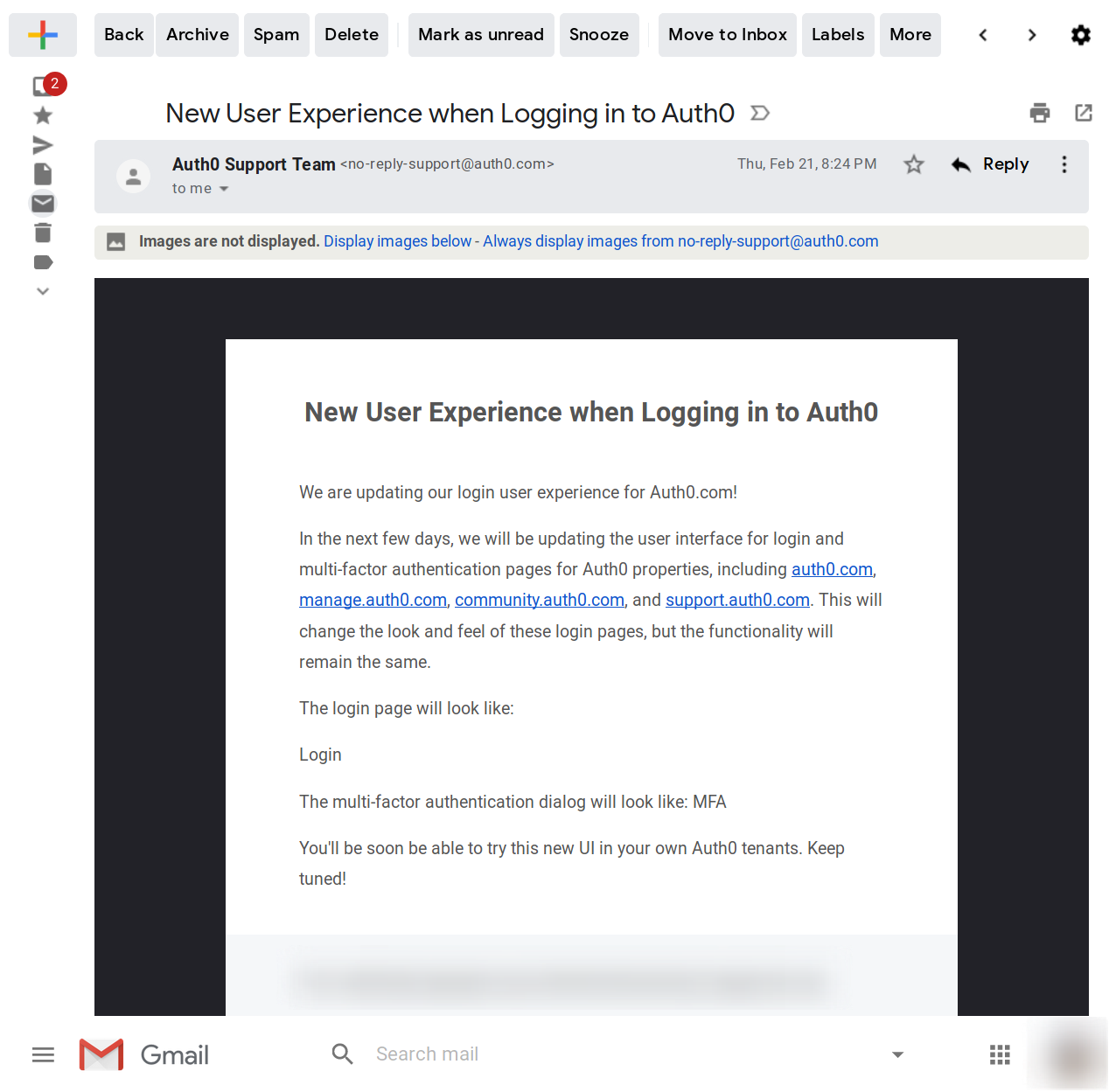 Easier GMail