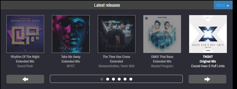 Dark Theme Hardstyle.com